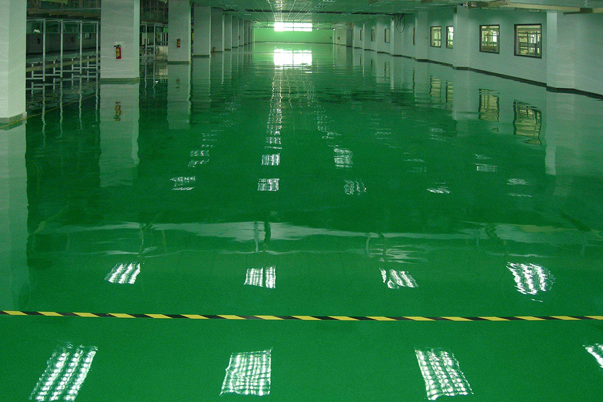 水性地坪漆升级油性之后我效果