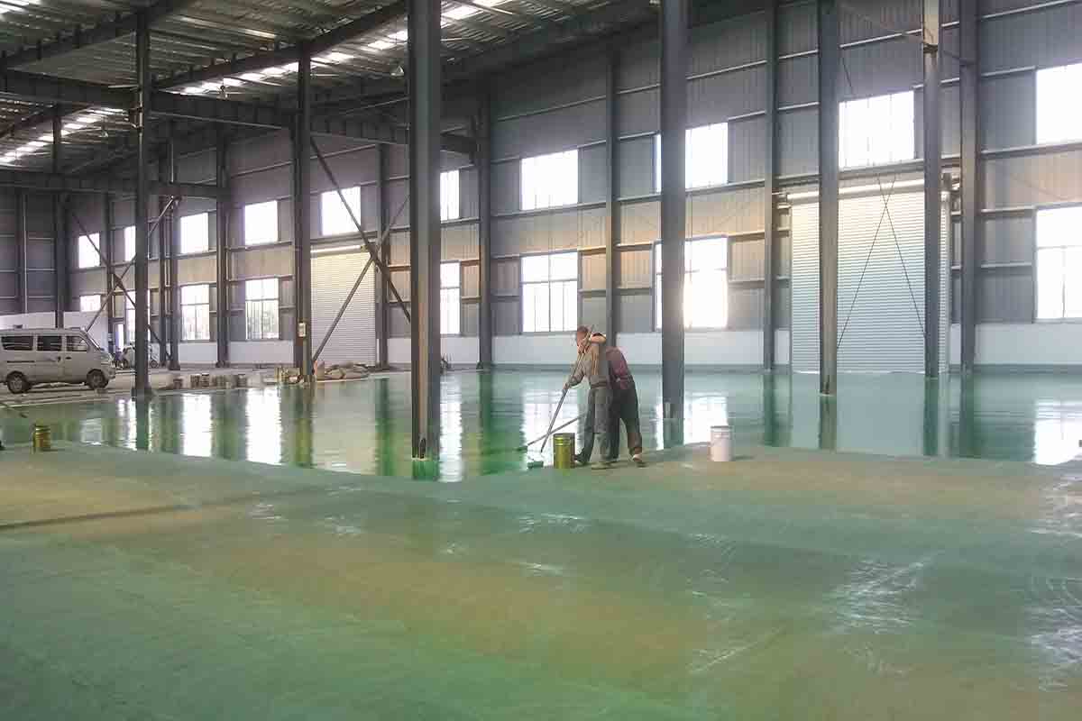 环氧地坪的施工严禁交叉施工